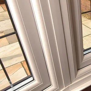 Sculptured Frame Window