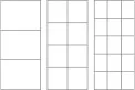 Glazing bars configuration