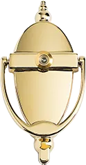 Affinity Urn Knocker - Gold - with Spyhole